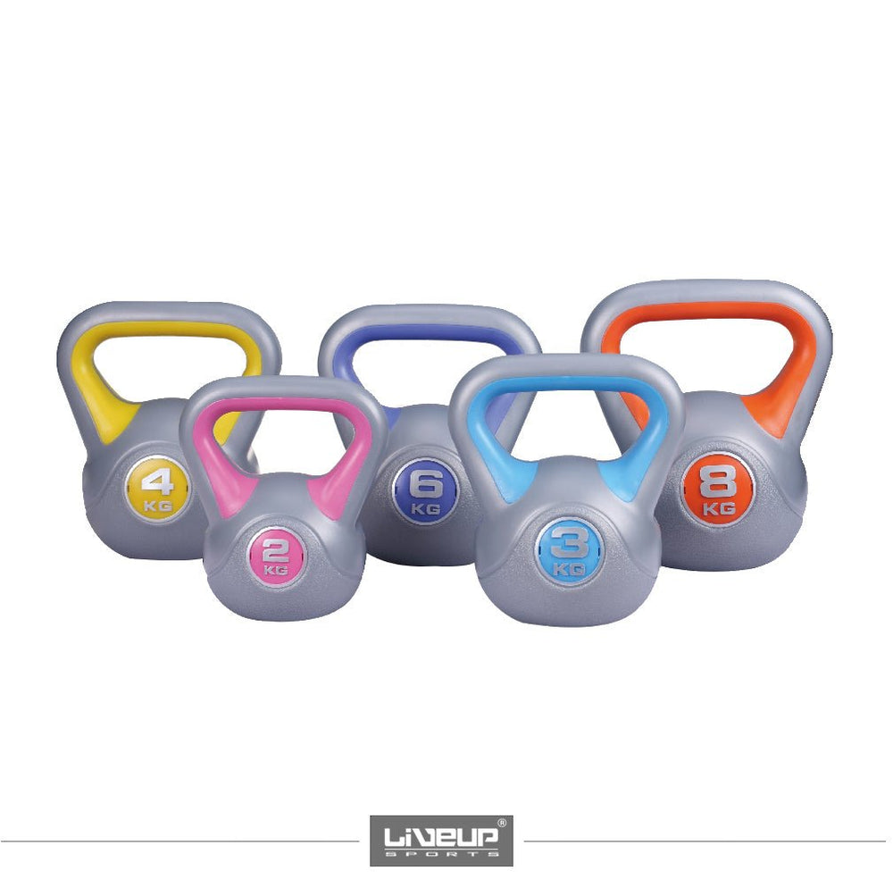 LIVEUP SPORTS EXERCISE KETTLEBELL 4KG - Afrofit GymStore