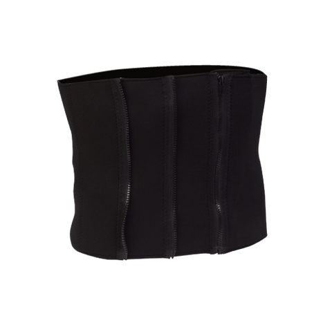 LIVEUP SPORTS ZIPPER ADJUSTABLE WAIST TRIMMER BELT AB SLIMMER SHAPER BELT - Afrofit GymStore