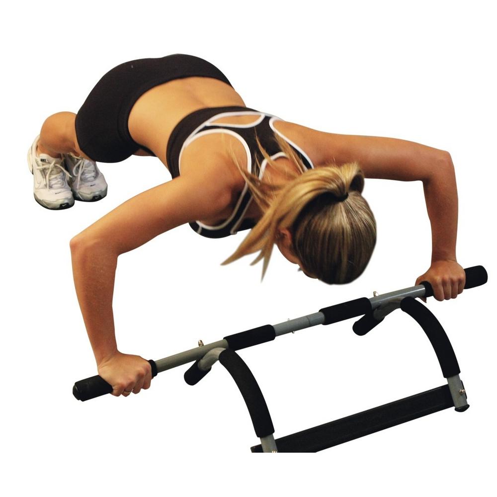 MULTI FUNCTIONAL INDOOR CHIN - UP BAR WITH ARM STRAP - Afrofit GymStore