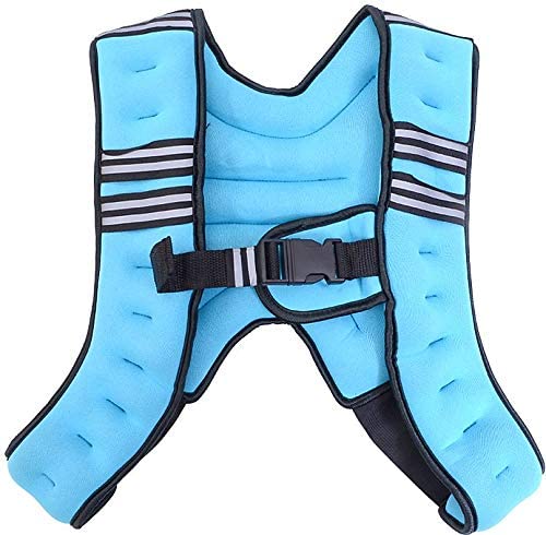 NEOPRENE WEIGHTED VEST EXERCISE JACKET 5KG - Afrofit GymStore