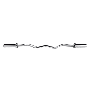 OLYMPIC WEIGHTLIFTING 1.2M EZ CURL BARBELL BAR WITH CLIPS WEIGHTBAR - Afrofit GymStore