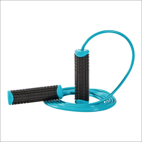 SKIPPING EXERCISE JUMP ROPE HEAVY DUTY - BLUE - Afrofit GymStore