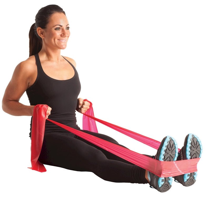 TPE LATEX EXERCISE THERA BAND GREEN - MEDIUM - Afrofit GymStore