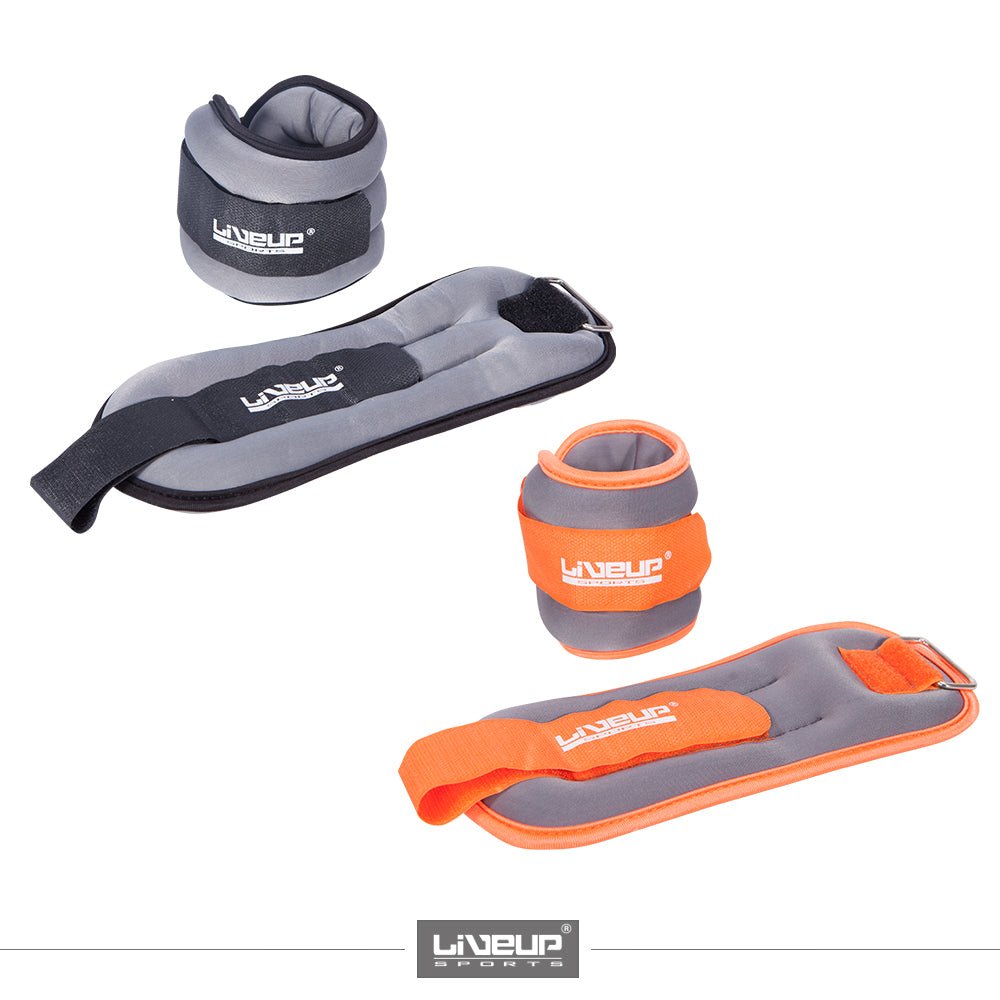 WRIST/ANKLE SOFT WEIGHT ADJUSTABLE SUPPORT 0.5KG (PAIR) - Afrofit GymStore