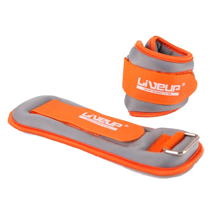 WRIST/ANKLE SOFT WEIGHT ADJUSTABLE SUPPORT 0.5KG (PAIR) - Afrofit GymStore
